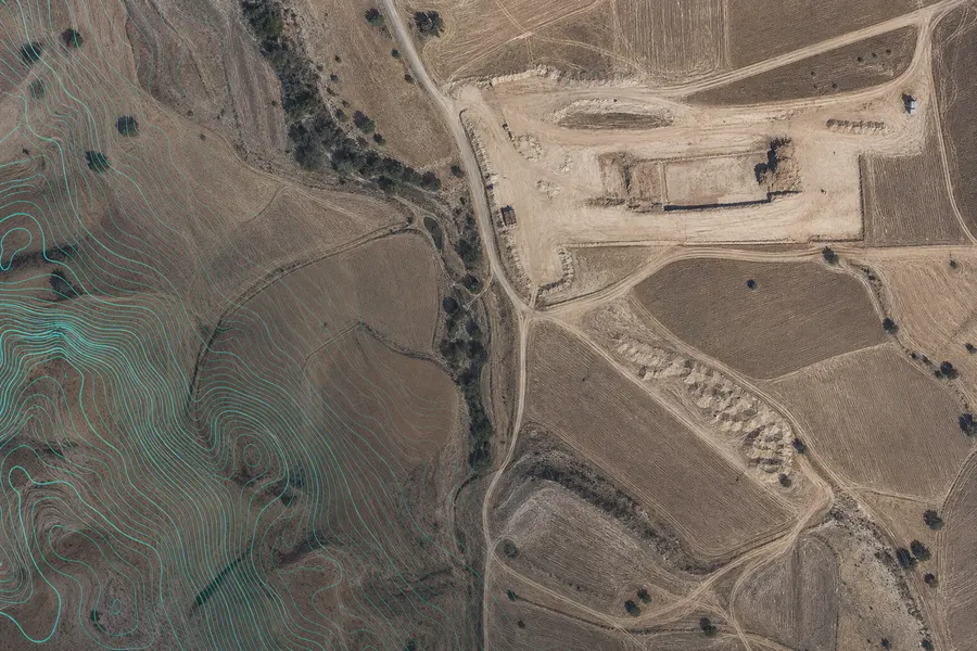 Drone ortofoto ve topoğrafik yüzey